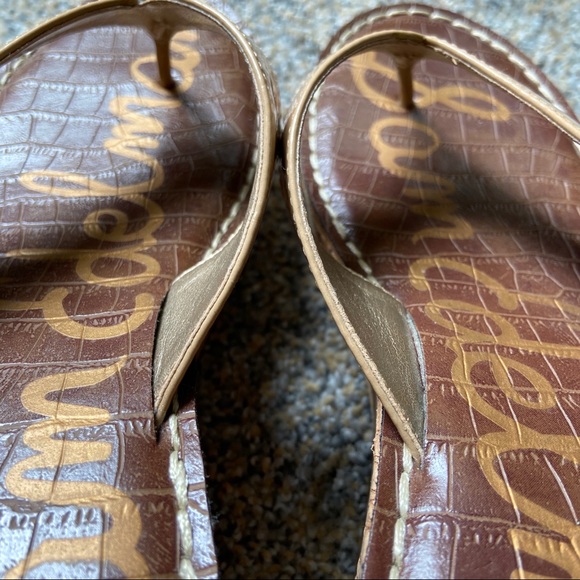 HOST PICK🎉Sam Edelman Cork Platform Wedge Sandal - Picture 7 of 8